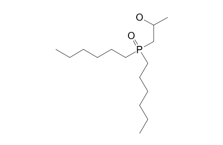 2-PROPANOL, 1-/DIHEXYLPHOSPHINYL/-,