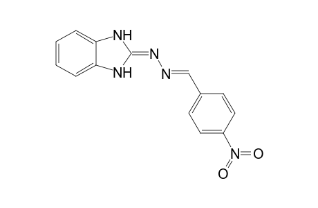 N-(1,3-Dihydro-benzoimidazol-2-ylidene)-N'-[1-(4-nitro-phenyl)-meth-(E)-ylidene]-hydrazine