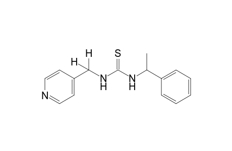 1-(alpha-methylbenzyl)-3-[(4-pyridyl)methyl]-2-thiourea