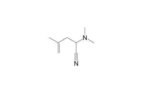 2-(dimethylamino)-4-methyl-pent-4-enenitrile