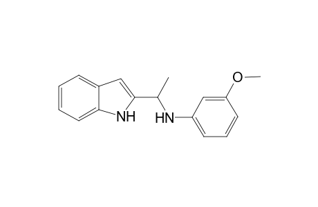 N-(1-(1H-indol-2-yl)ethyl)-3-methoxyaniline