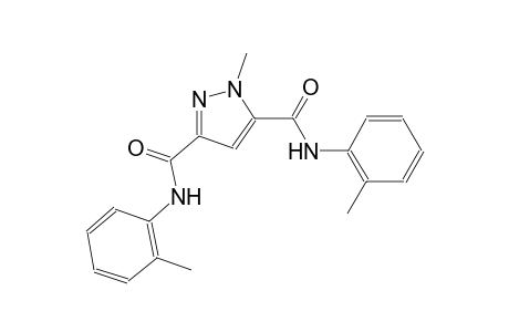 1-methyl-N~3~,N~5~-bis(2-methylphenyl)-1H-pyrazole-3,5-dicarboxamide