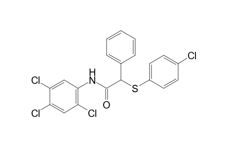 2-[(p-chlorophenyl)thio]-2-phenyl-2',4',5'-trichloroacetanilide