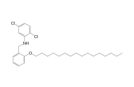 N-(2,5-dichlorophenyl)-o-(hexadecyloxy)benzylamine