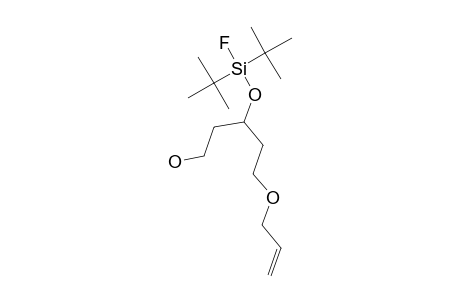 5-ALLYLOXY-3-(DI-TERT.-BUTYL-FLUORO-SILANYLOXY)-PENTAN-1-OL