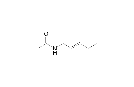 N-[(E)-pent-2-enyl]acetamide
