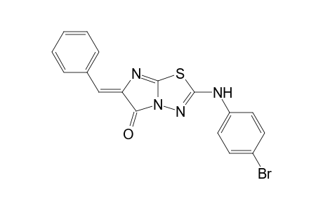 2-(4-Bromophenylamino)-6-(benzylidene)imidazo[2,1-b]-1,3,4-thiadiazol-5(6H)-one