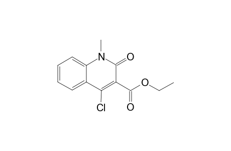 4-chloro-2-keto-1-methyl-quinoline-3-carboxylic acid ethyl ester