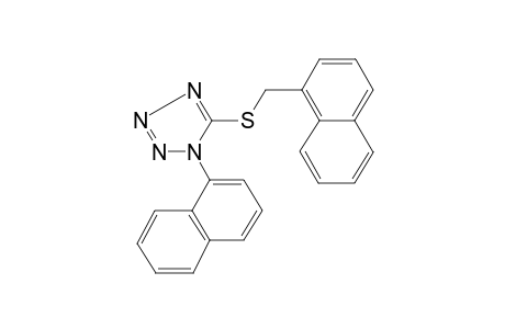 1-(1-naphthyl)-5-[(1-naphthylmethyl)sulfanyl]-1H-tetraazole