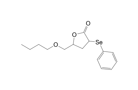 5-(butoxymethyl)-3-(phenylseleno)-2-oxolanone
