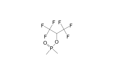 DIMETHYLPHOSPHINIC-ACID-HEXAFLUOROISOPROPYLESTER