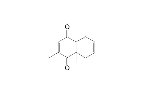 1,4-Naphthalenedione, 1,4,4a,5,8,8a-hexahydro-2,8a-dimethyl