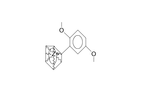 (2,5-Dimethoxy-phenyl)-tropylium cation
