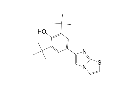 2,6-di-tert-butyl-4-(imidazo[2,1-b]thiazol-6-yl)phenol