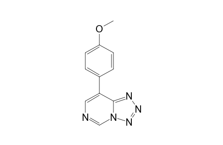 8-(p-methoxyphenyl)tetrazolo[1,5-c]pyrimidine