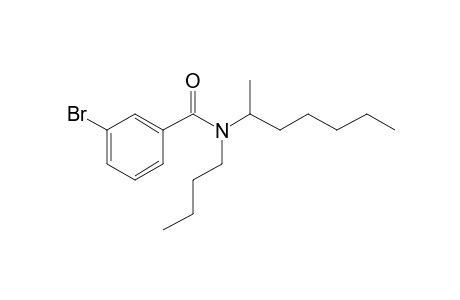 Benzamide, 3-bromo-N-butyl-N-hept-2-yl-