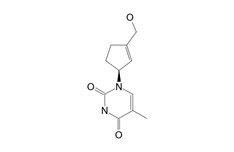 (+/-)-1-[3-(HYDROXYMETHYL)-CYCLOPENT-2-EN-1-YL]-THYMINE
