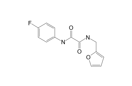 N-(4-fluoro-phenyl)-N'-furan-2-ylmethyl-oxalamide