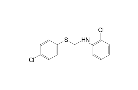 o-chloro-N-[(p-chlorophenyl)thio]methyl]aniline