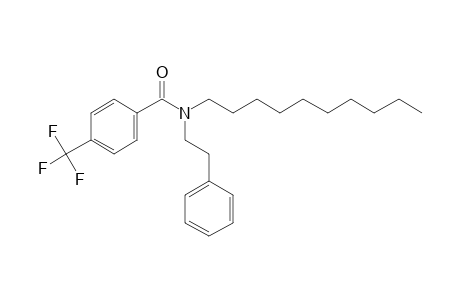 Benzamide, 4-(trifluoromethyl)-N-(2-phenylethyl)-N-decyl-