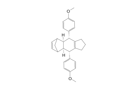 (4a,4aa,8aa,9a)-4,9-Bis(4-anisyl)-2,3,4,4a,5,8,8a,9-octahydro-1H-5,8-methanocyclopenta[b]naphthalene