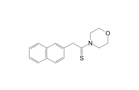 4-[(2-Naphthyl)thioacetyl]morpholine