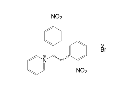 1-[o-nitro-alpha-(p-nitrophenyl)styryl]pyridinium bromide