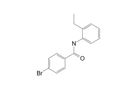 Benzamide, 4-bromo-N-(2-ethylphenyl)-