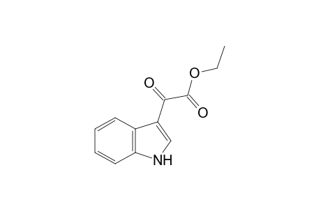 3-indolegloxylic acid, ethyl ester