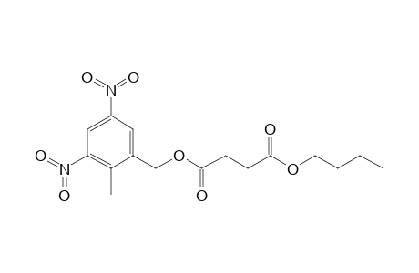 Succinic acid, butyl 3,5-dinitro-2-methylbenzyl ester