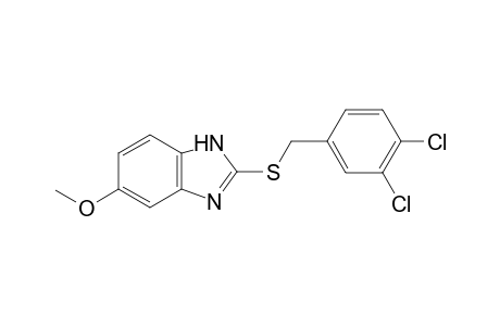 2-[(3,4-dichlorobenzyl)sulfanyl]-5-methoxy-1H-benzimidazole