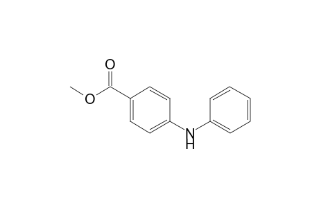 Benzoic acid, p-anilino-, methyl ester