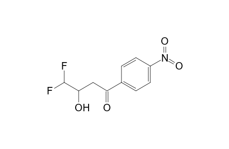 4,4-Difluoro-3-hydroxy-1-(4-nitrophenyl)-1-butanone