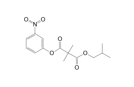 Dimethylmalonic acid, isobutyl 3-nitrophenyl ester