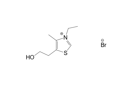 3-Ethyl-5-(2-hydroxyethyl)-4-methylthiazolium bromide