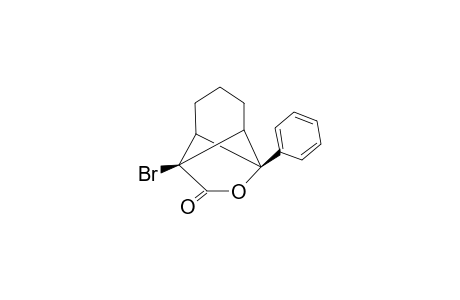 6-Bromo-7-phenylbicyclo[3.1.1]heptane-6,7-carbolactone