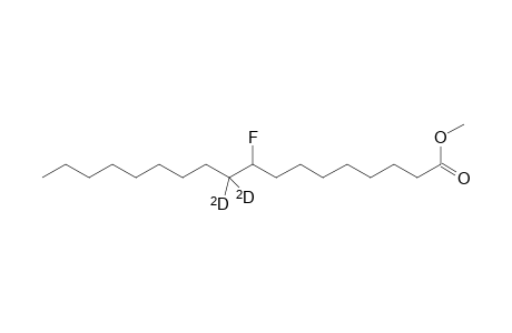 METHYL-[10,10-(2)H(2)]-(R,S)-9-FLUOROSTEARATE