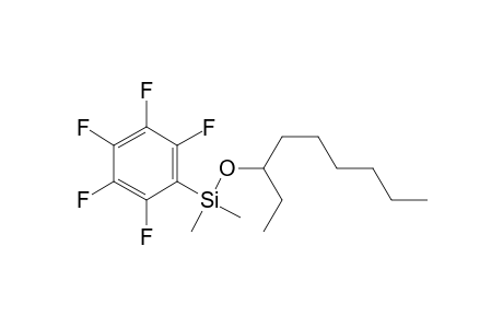 1-Ethylheptoxy-dimethyl-(2,3,4,5,6-pentafluorophenyl)silane