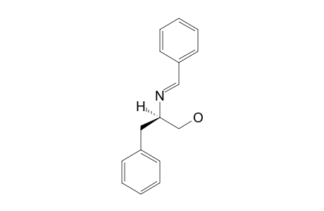 (2S)-2-Benzylideneamino-3-phenylpropan-1-ol