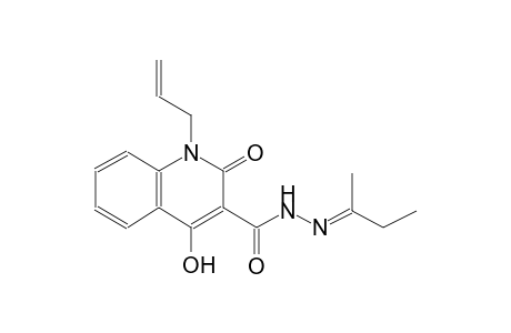 1-allyl-4-hydroxy-N'-[(E)-1-methylpropylidene]-2-oxo-1,2-dihydro-3-quinolinecarbohydrazide