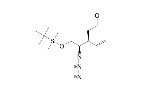 (3S)-3-[(1R)-1-azido-2-[tert-butyl(dimethyl)silyl]oxy-ethyl]pent-4-enal