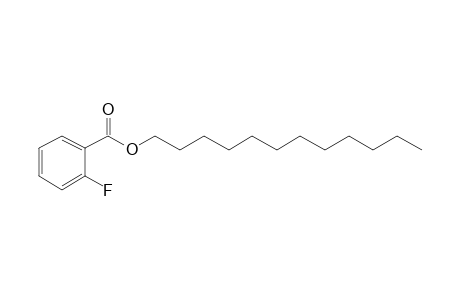 2-Fluorobenzoic acid, dodecyl ester