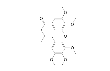 (2RS,3RS)-2,3-Dimethyl-1,4-bis(3,4,5-trimethoxyphenyl)butan-1-one