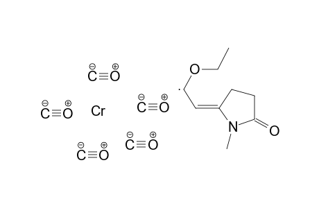 PENTACARBONYL-[(2E)-1-ETHOXY-2-(1-METHYL-5-OXO-2-PYRROLIDINYLIDENE)-ETHYLIDENE]-CHROMIUM