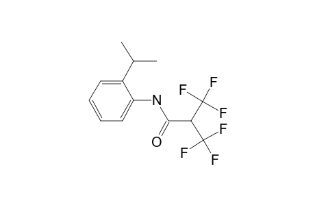 3,3,3-Trifluoro-N-(2-isopropyl-phenyl)-2-trifluoromethyl-propionamide