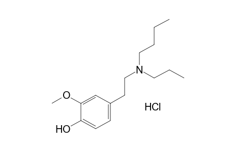 4-[2-(butylpropylamino)ethyl]-2-methoxyphenol, hydrochloride