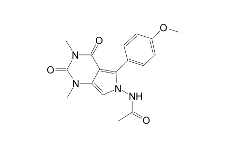 Acetamide, N-[5-(4-methoxyphenyl)-1,3-dimethyl-2,4-dioxo-1,2,3,4-tetrahydropyrrolo[3,4-d]pyrimidin-6-yl]-