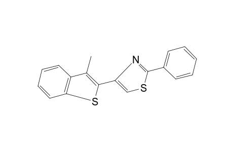 4-(3-methylbenzo[b]thien-2-yl)-2-phenylthiazole