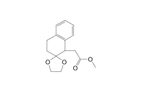(3',4'-Dihydro-1'H-spiro[[1,3]dioxolane-2,2'-naphthalen]-1'-yl)-acetic acid, methyl ester