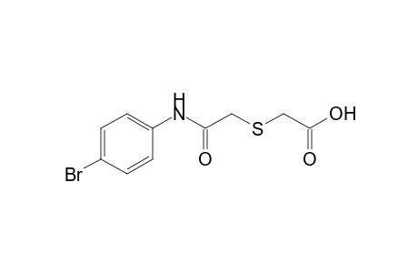{{[(p-bromophenyl)carbamoyl]methyl}thio}acetic acid